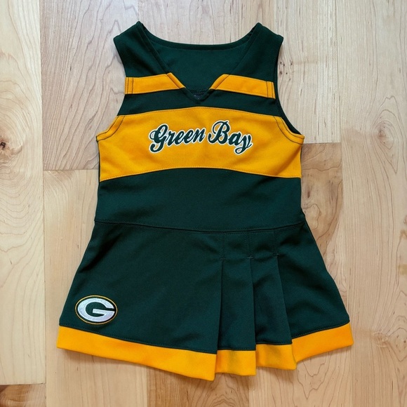 Green Bay Packers Football 18 month Cheerleading Dress - Picture 1 of 7